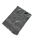 (image for) Multi Colored Paisley Pashmina Black/White