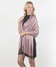 (image for) Sparkly Metallic Shawls Wraps Dusty Rose