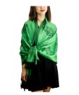 (image for) Rose & Leaf Pashmina Green