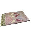 (image for) Two Tone Paisley Scarf Dark Orchid