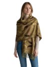 (image for) Two Tone Paisley Scarf Coffee