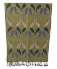 (image for) Two Tone Paisley Scarf Green