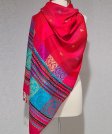 (image for) Stripe Paisley Shawl Red