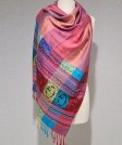 (image for) Stripe Paisley Shawl Light Pink