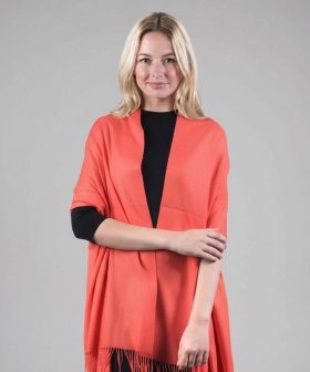 Watermelon Premium Thick Pashmina