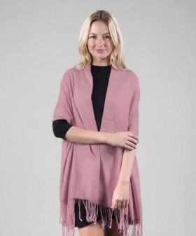 Dusty Rose Premium Thick Pashmina