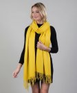 (image for) Turmeric Yellow Premium Thick Pashmina