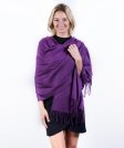 (image for) Dark Purple Premium Thick Pashmina