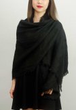 (image for) Warm Soft Scarf Shawl Black