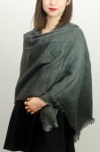 (image for) Warm Soft Scarf Shawl Dark Grey