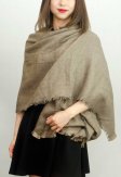 (image for) Warm Soft Scarf Shawl Taupe