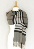 (image for) Cashmere Feel Classic Shawl Grey