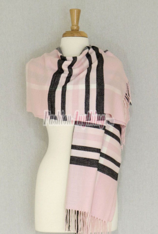 Cashmere Feel Classic Shawl Pink