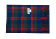 (image for) Woven Cashmere Feel Plaid Scarf Z44 Navy