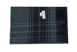 (image for) Woven Cashmere Feel Plaid Scarf Z44 Grey/Black