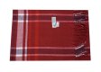 (image for) Woven Cashmere Feel Plaid Scarf Z45 Red