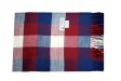 (image for) Woven Cashmere Feel Plaid Scarf Z45 Blue/Red