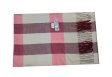 (image for) Woven Cashmere Feel Plaid Scarf Z46 Pink