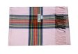 (image for) Woven Cashmere Feel Plaid Scarf Z47 Pink