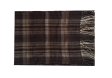 (image for) Woven Cashmere Feel Plaid Scarf Z48 Brown