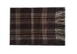 (image for) Woven Cashmere Feel Plaid Scarf Z48 Brown