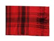 (image for) Woven Cashmere Feel Plaid Scarf Z49 Red