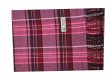 (image for) Woven Cashmere Feel Plaid Scarf Z52 Pink/Red