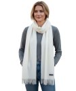 (image for) Winter Cashmere Feel Wrap Ivory