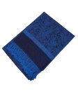 (image for) Paisley Jacquard Pashmina Deep Blue/Black