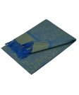(image for) Paisley Jacquard Pashmina Blue/Green