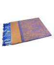 (image for) Paisley Jacquard Pashmina Yellow Blue