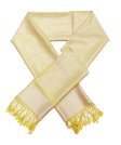 (image for) Paisley Jacquard Pashmina Light Yellow