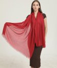 (image for) Solid Lightweight Scarf Burgundy