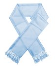 (image for) Silky Soft Solid Pashmina Scarf Baby Blue