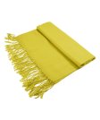 (image for) Silky Soft Solid Pashmina Scarf Mustard