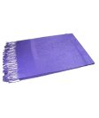 (image for) Paisley Jacquard Pashmina Blue Violet