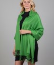 (image for) Silky Soft Solid Pashmina Scarf Emerald Green
