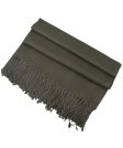 (image for) Silky Soft Solid Pashmina Scarf Light Taupe
