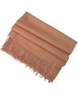 (image for) Silky Soft Solid Pashmina Scarf Dusty Pink