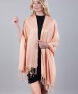 (image for) Silky Soft Solid Pashmina Scarf Dusty Pink