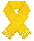 (image for) Golden Yellow Solid Pashmina Label Scarf