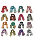 (image for) Pashmina Scarf w/ Border Pattern FA03Mix (1DZ, Asst.)