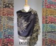 (image for) Classic Paisley Pashmina 1 DZ, Asst. Color