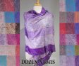 (image for) Gradient Paisley Pashmina 1 DZ, Asst. Color