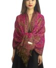 (image for) Jacquard Paisley Pashmina 1 DZ, Asst. Color