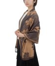 (image for) Rose & Leaf Pashmina Bronze