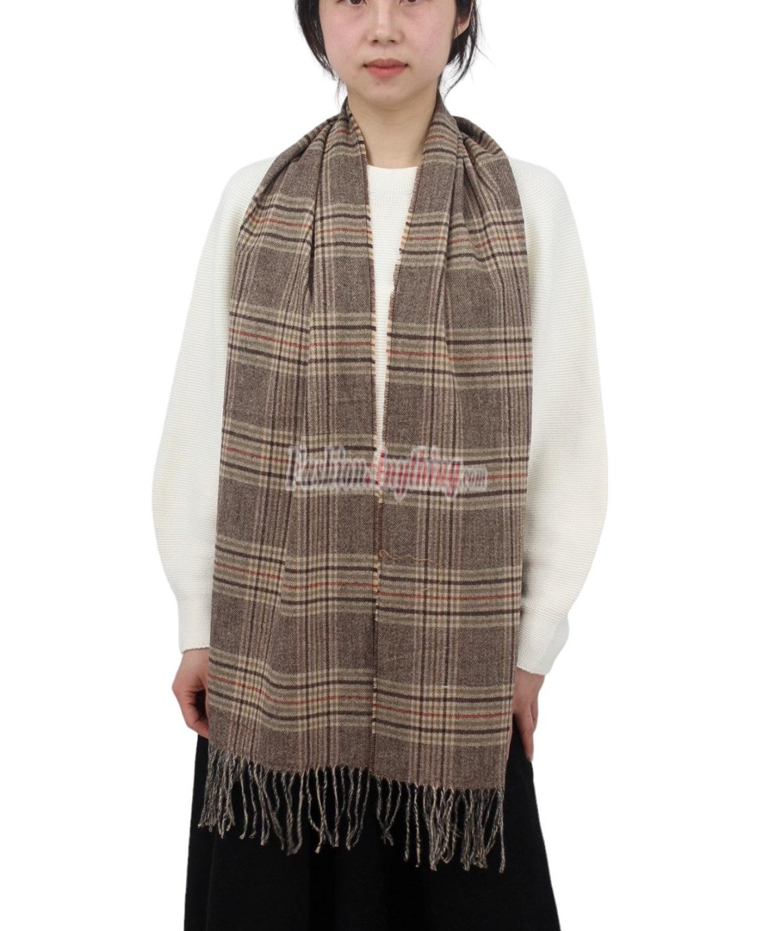 (image for) Cashmere Feel Classic Scarf Taupe