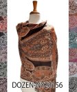 (image for) Floral Paisley Pashmina NY23156 1 DZ, Asst. Color