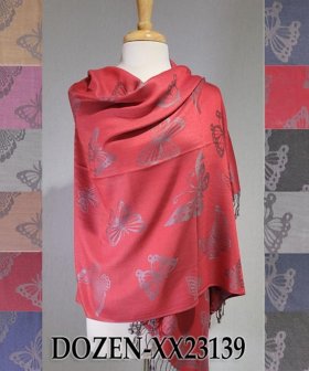 Butterfly Pashmina 1 DZ, Asst. Color
