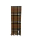 (image for) Cashmere Feel Classic Scarf Brown/Black/Red